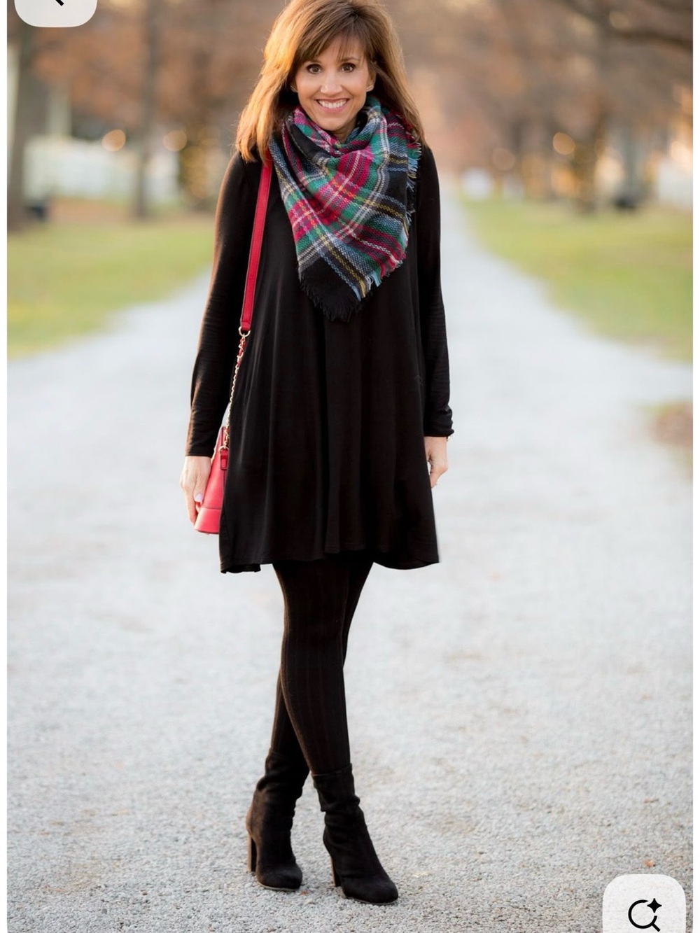 Classic black dress